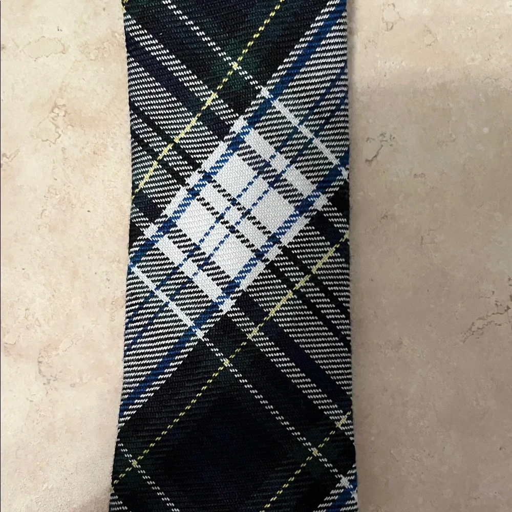 Lands' End Classic Black and Burgundy Kids Ties